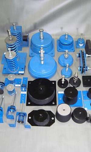Amortecedor de impacto e vibração para equipamentos industriais Amortecedor de impacto e vibração para equipamentos industriais
