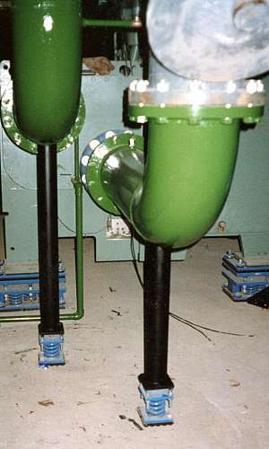 Amortecedor de vibração para tubulação Amortecedor de vibração para tubulação