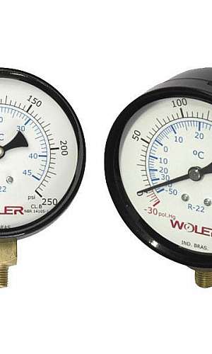 Manômetro analógico Manômetro analógico